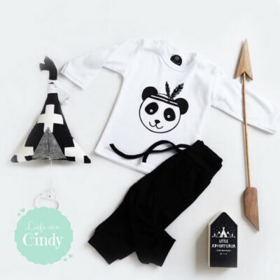 Shirt met panda