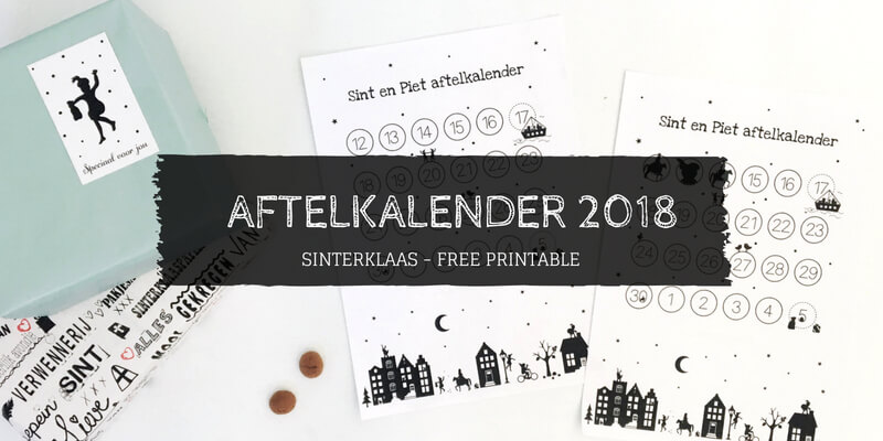 Aftelkalender Sinterklaas 2018
