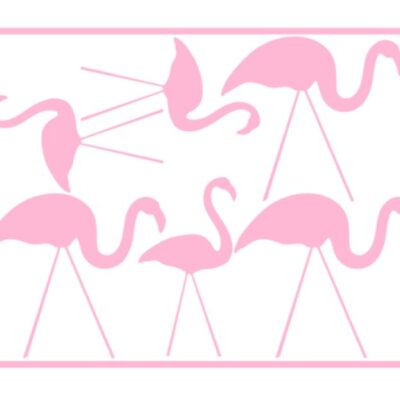 Flamingo stickervel