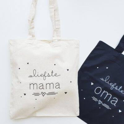 Tas voor de liefste mama en oma
